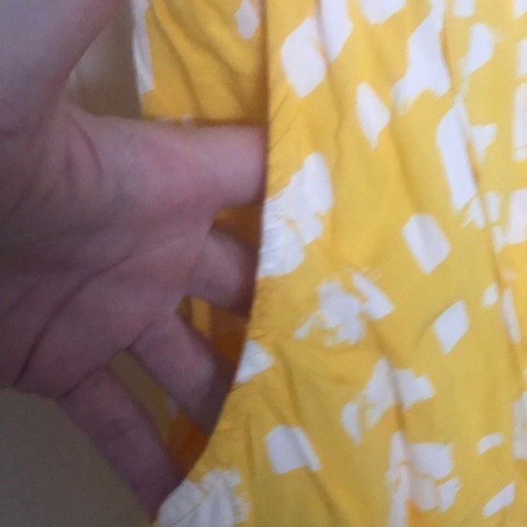 Imaginary Voyage Cute Butter Yellow Sundress Size Large Y2K - Picture 4 of 6